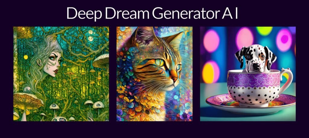 هوش مصنوعی برای گرافیست‌ها Deep Dream Generator